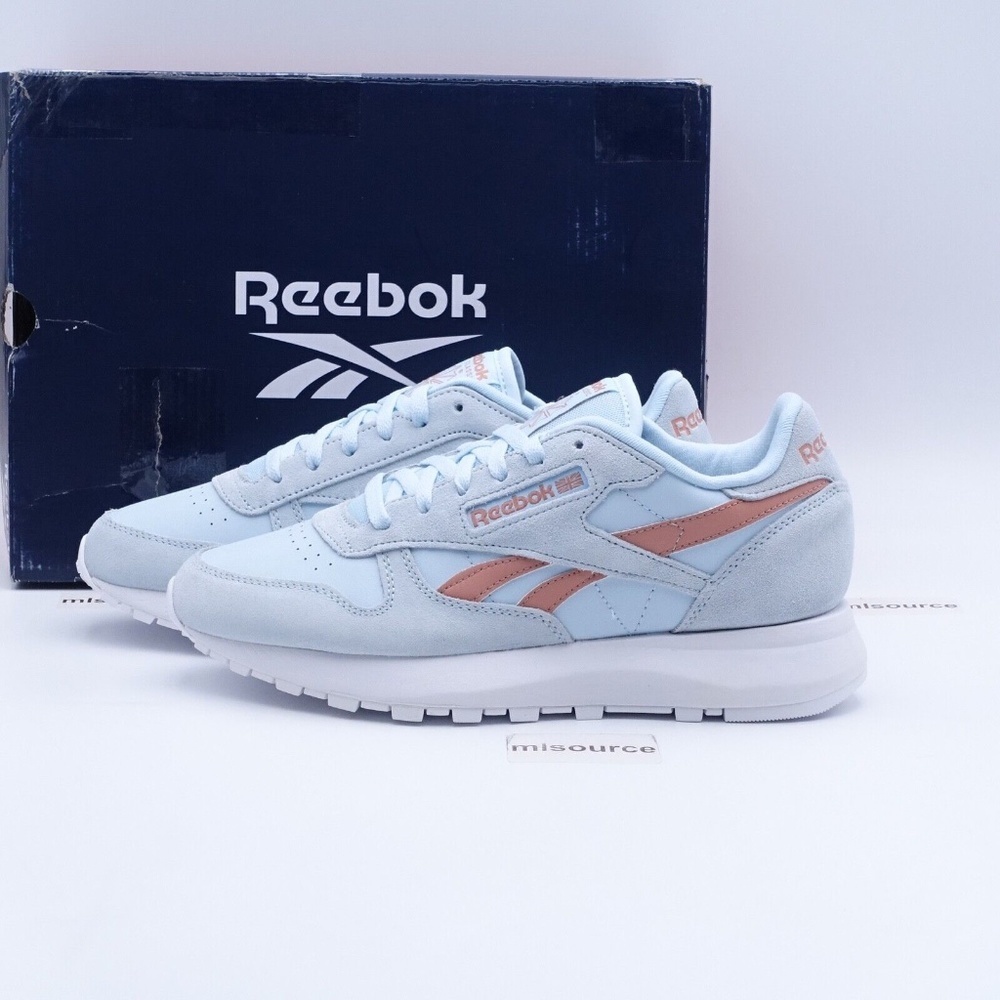 NEW Reebok Classic Leather SP Sneakers GX6199 Glass Blue/Glass Blue